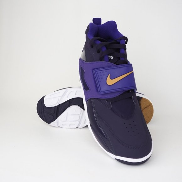 Nike Air Diamond Turf Mens Shoes Purple - Picture 11 of 12